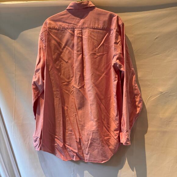 Brooks Brothers EUC 100% cotton pinkish textured long sleeve with Golden Fleece - Picture 4 of 8